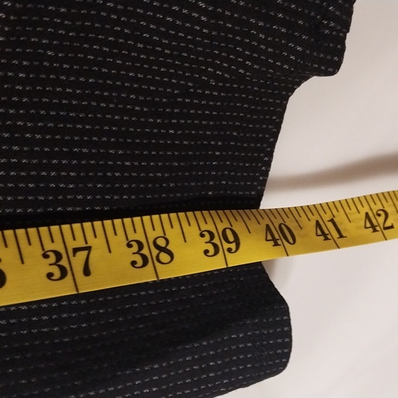 Vera Wang Women’s Pants Black Stretch Pattern Elastic Waist Career Office Sz XL - Picture 6 of 10